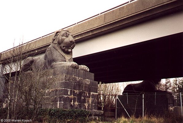 Britannia Bridge lions