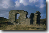 Ruins of Llanddwyn Chapel 