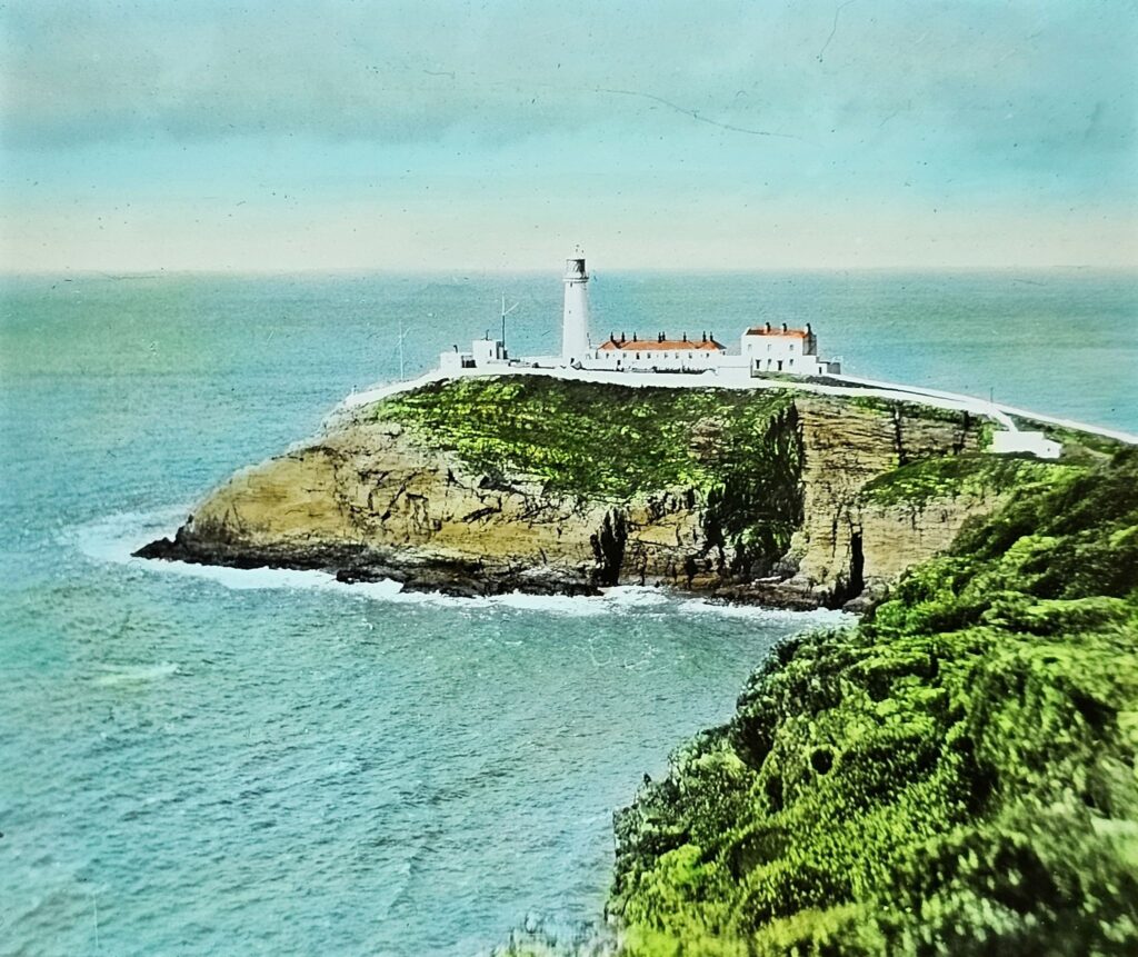 Image of South Stack lighthouse, dating from 1907 to 1923.
